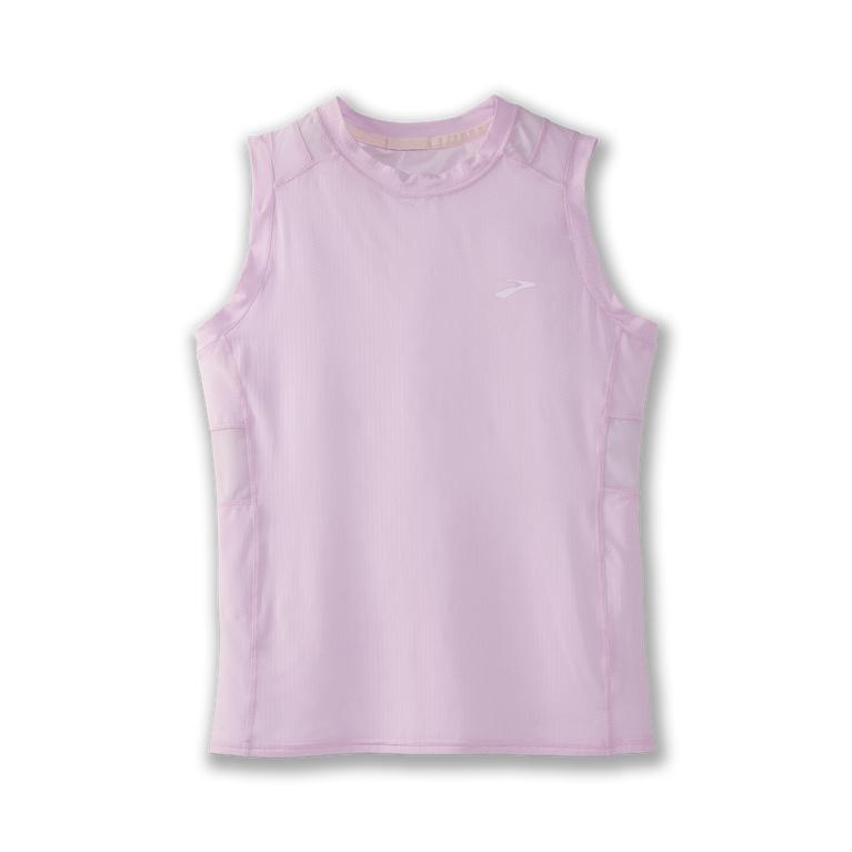 Brooks Atmosphere - Womens Running Tank Top - Orchid Haze/Purple (83091NLQP)
